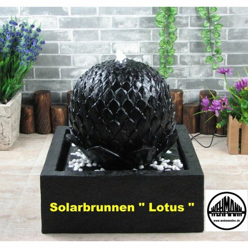 Fontana solare lotus - fontana, "lotus"