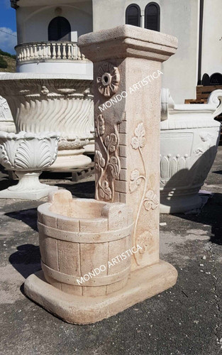 Fontana colonnina colonna da - colonnina,