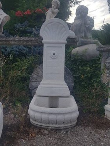 Fontana colonna giardino - a,