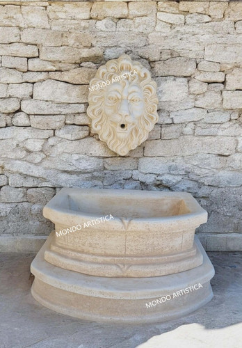 Fontana muro per esterno - fontana,