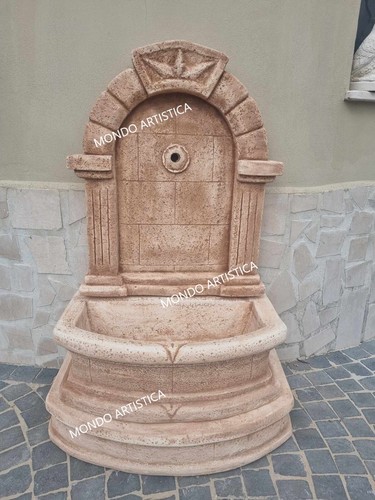 Fontana muro parete con - fontana,
