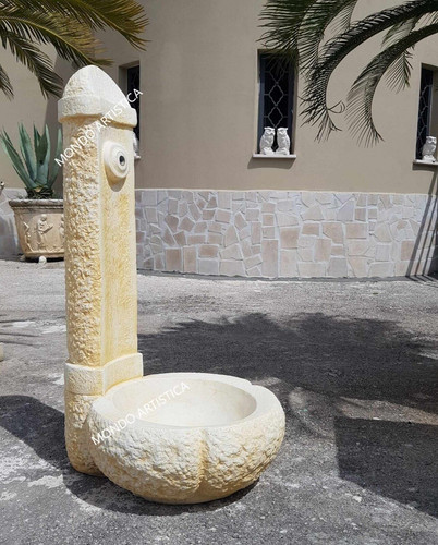 Fontana con colonnina - con,