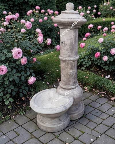 Fontana colonna giardino - colonna, da