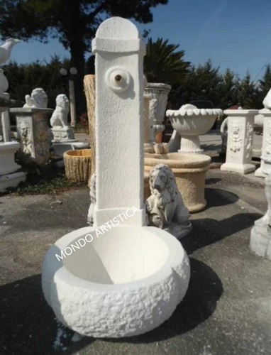 Fontana con colonna - colonna, e